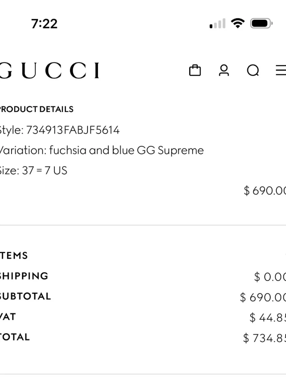 Gucci platform slides